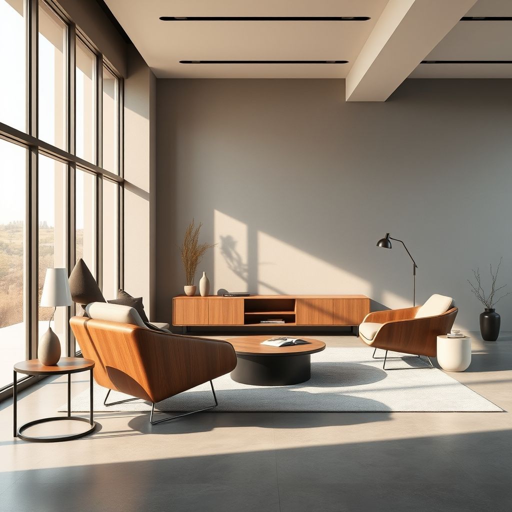 Mobilier design moderne